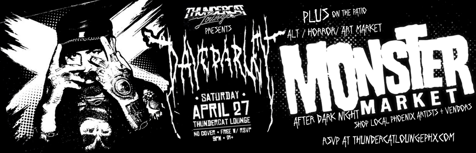 EVENTS: Cult Classics present MONSTER MARKET After Dark Night Market on Saturday April 27th at Thundercat Lounge!