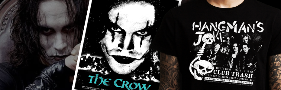 EVENTS – Check out the Event Screenprint and Shirt for THE CROW on May 18th!