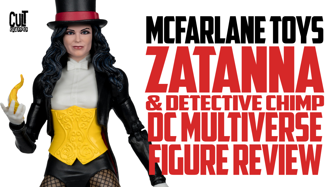 COLLECTIBLES – ZATANNA & DETECTIVE CHIMP DC Multiverse McFarlane Toys Collector’s Edition Action Figure Review