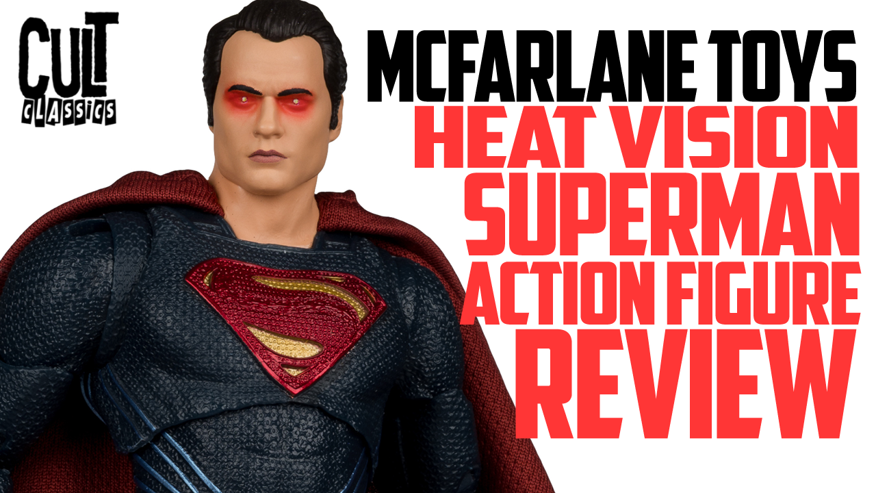 COLLECTIBLES – McFarlane Toys DC Multiverse Heat Vision Superman – Batman v Superman Movie Action Figure Review